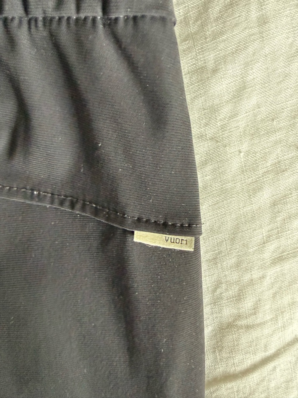 Vuori Miles Ankle Pant - Straight-Leg Black Stretch - Picture 7 of 10